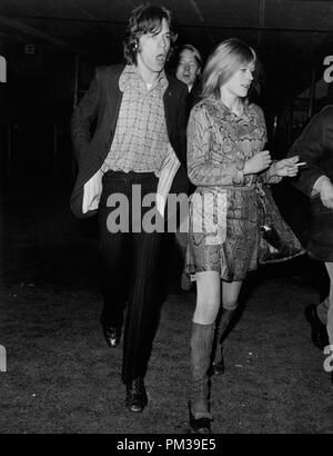 Mick Jagger et Marianne Faithfull, 1969 © CCR /Le Hollywood Archive - Tous droits réservés référence #  1295 016THA Banque D'Images