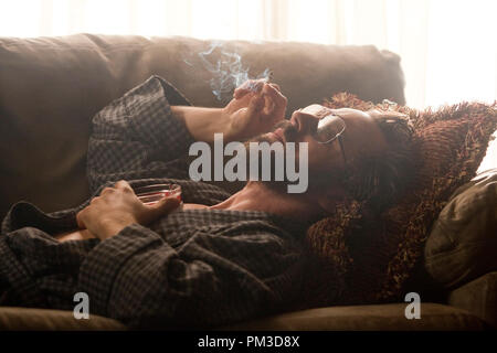 Giovanni Ribisi joue Wayne Beering dans 'Milieu des hommes.' Banque D'Images