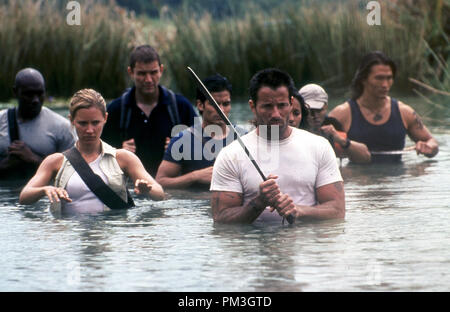 Photo du film de 'Anacondas : la chasse à l'orchidée de sang' Morris Chestnut, Kadee Strickland, Matthew Marsden, Nicholas Gonzalez, Johnny Messner, il Richardson-Whitfiled, Eugene Byrd, Karl Yune © 2004 Screen Gems Crédit photo : Caipirinha Boland Référence de dossier #  30735641THA pour un usage éditorial uniquement - Tous droits réservés Banque D'Images