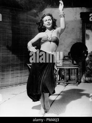 Hedy Lamarr dans le caractère de 'White Cargo',1942 MGM. Référence # 1072 Fichier 8139 THA Banque D'Images