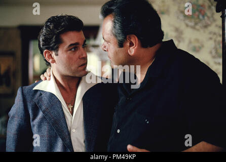 Ray Liotta, Paul Sorvino 'Les Affranchis' (1990) Warner Bros. Banque D'Images