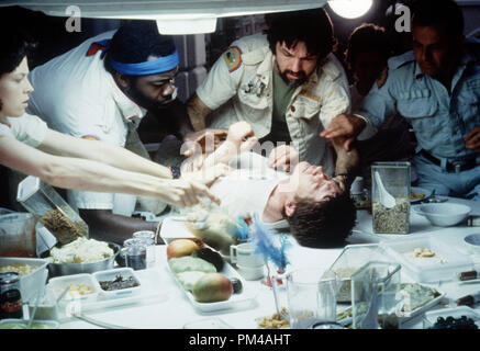 'Alien : The Director's Cut' Sigourney Weaver, Yaphet Kotto, John Hurt, Tom Skerritt, Ian Holm Banque D'Images