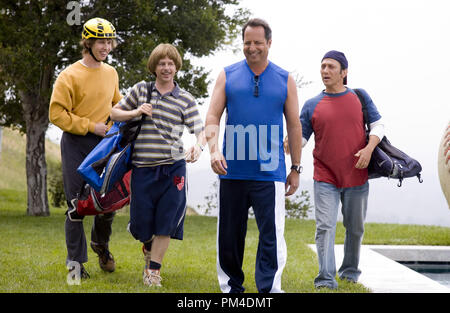 Photo du film / Publicité toujours de 'The Benchwarmers' Jon Heder, David Spade, Jon Lovitz, Rob Schneider © 2006 Sony Pictures Crédit photo : Darren Michaels Référence #  30737647THA pour un usage éditorial uniquement - Tous droits réservés Banque D'Images