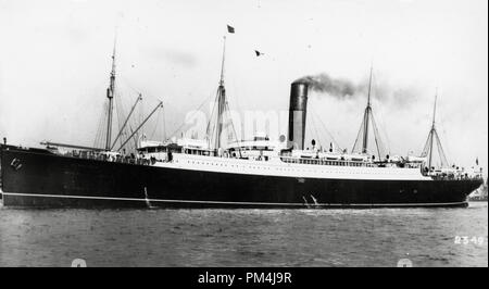 Carpathia RMS fait son voyage inaugural en 1903 et est devenu célèbre pour sauver les survivants de rivaliser avec la White Star Line's RMS Titanic après qu'il a heurté un iceberg et a coulé avec une perte de 1 517 vies le 15 avril 1912 ; années 1912 . Référence de fichier #  1003 627THA Banque D'Images