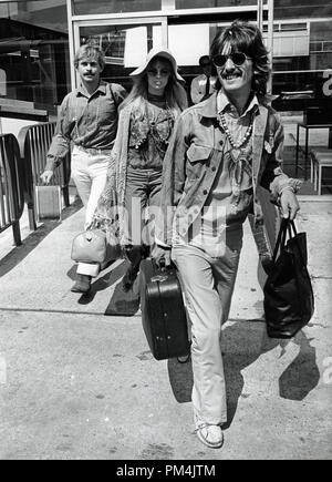 Beatle George Harrison et sa femme Patti Boyd, juillet 20,1967. Référence # 1013 049 THA © CCR /Le Hollywood Archive - Tous droits réservés. Banque D'Images