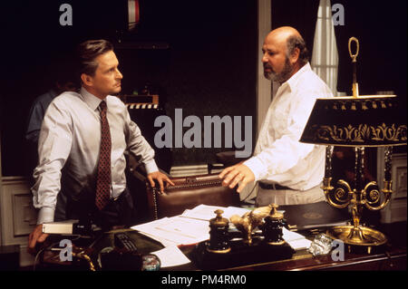 "Le Président américain' 1995 Michael Douglas, le réalisateur Rob Reiner Banque D'Images