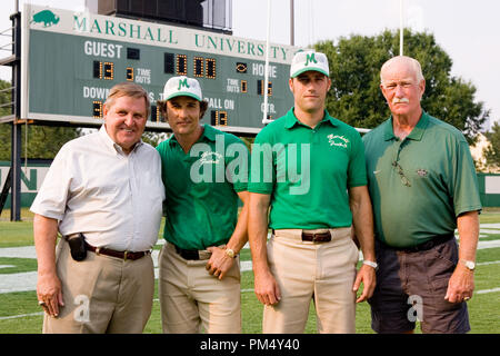 Publicité studio de toujours 'Nous sommes' Marshall Jack Lengyel, Matthew McConaughey, Matthew Fox, Red Dawson © 2006 Warner Crédit photo : Frank Masi Référence de fichier #  307372779THA pour un usage éditorial uniquement - Tous droits réservés Banque D'Images