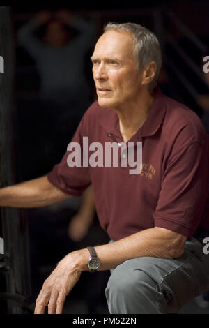 Photo du film de 'Million Dollar Baby' Clint Eastwood Crédit photo : Merle W. Wallace © 2004 Warner Brothers Banque D'Images