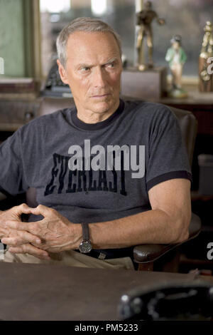 Photo du film de 'Million Dollar Baby' Clint Eastwood Crédit photo : Merle W. Wallace © 2004 Warner Brothers Banque D'Images