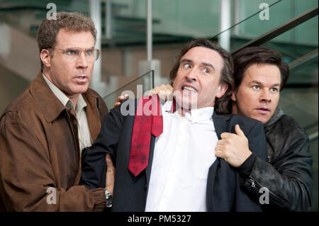 L-r, Will Ferrell, Steve Coogan et Mark Wahlberg dans "comédie Columbia Pictures, l'autre gars' Banque D'Images