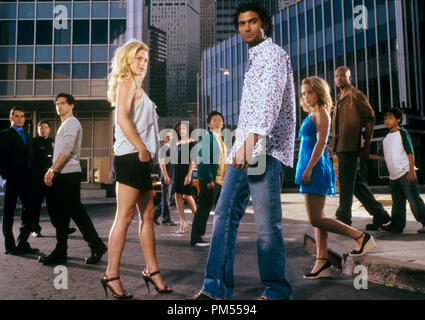 'Heroes' Adrian Pasdar, Greg Grunberg, Milo Ventimiglia, Ali Larter, Santiago Cabrera, Tawny Cypress, Masi Oka, Sendhil Ramamurthy, Hayden Panettiere, Leonard Roberts, Noah Gray-Cabey 2006 Banque D'Images