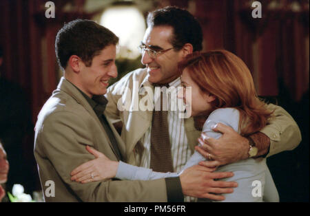 'American Wedding' Jason Biggs, Eugene Levy, Alyson Hannigan Banque D'Images