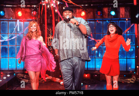 Photo du film de 'Scooby-Doo 2 : Monsters Unleashed' Sarah Michelle Gellar, Ruben Studdard, Linda Cardellini © 2004 Warner Brothers Crédit photo : D. Référence de dossier de Pera 30735463THA pour un usage éditorial uniquement - Tous droits réservés Banque D'Images