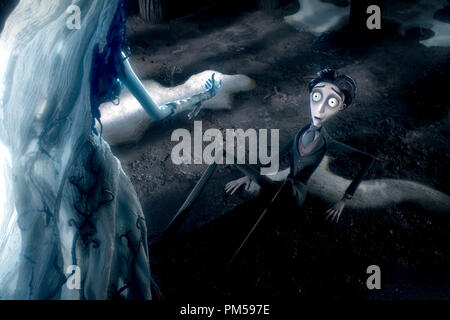 Publicité studio de toujours 'Corpse Bride' Victor Van Dort, Corpse Bride © 2005 Warner Brothers Référence #  307362182THA pour un usage éditorial uniquement - Tous droits réservés Banque D'Images