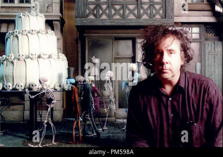 Publicité studio de toujours 'Corpse Bride' Co-directeur Tim Burton © 2005 Warner Brothers Photo par Derek Frey Référence #  307362200THA pour un usage éditorial uniquement - Tous droits réservés Banque D'Images