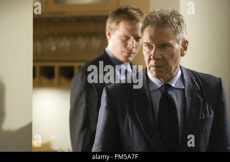 Publicité studio toujours de 'Pare-feu' Paul Bettany, Harrison Ford © 2006 Warner Crédit photo : Dîyah Référence de dossier de Pera 307371668THA pour un usage éditorial uniquement - Tous droits réservés Banque D'Images