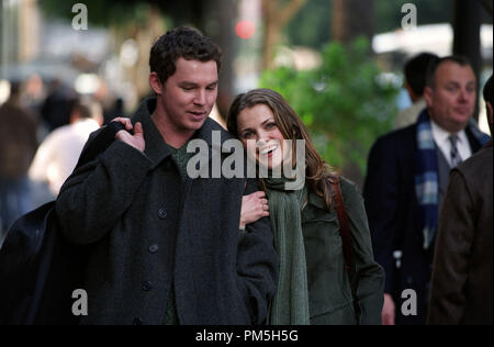 Publicité studio 'Felicity' toujours à partir de l'épisode, le nom : "Choc du Futur" Shawn Hatosy, Keri Russell 2002 Crédit photo : Richard Cartwright Banque D'Images