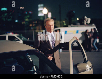 Publicité studio de sang encore 'Travail' Clint Eastwood © 2002 Warner Brothers Crédit photo : Merie W. Wallace Banque D'Images