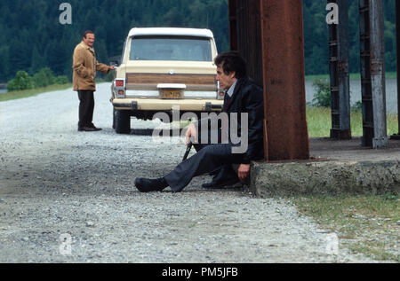 Photo du film / Publicité encore de 'Insomnie' Al Pacino, Robin Williams © 2002 Insomnia Productions, LP Crédit Photo : Rob McEwan Banque D'Images