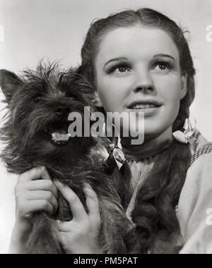 Judy Garland portrait publicitaire pour "Le Magicien d'Oz' 1939 MGM Référence de dossier #  30928 012THA Banque D'Images