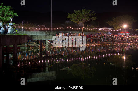 La Thaïlande, Koh Samui, Loy Krathong Festival