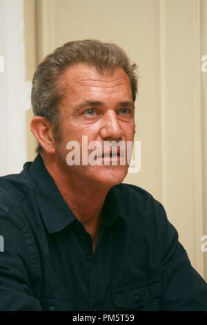 Mel Gibson 'le castor' Session de portrait, le 26 avril 2011. La reproduction par les tabloïds américains est absolument interdit. Référence #  30954 Fichier 046CCR pour un usage éditorial uniquement - Tous droits réservés Banque D'Images