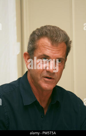 Mel Gibson 'le castor' Session de portrait, le 26 avril 2011. La reproduction par les tabloïds américains est absolument interdit. Référence #  30954 Fichier 047CCR pour un usage éditorial uniquement - Tous droits réservés Banque D'Images