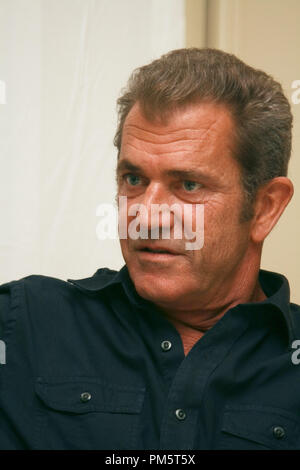 Mel Gibson 'le castor' Session de portrait, le 26 avril 2011. La reproduction par les tabloïds américains est absolument interdit. Référence #  30954 Fichier 057CCR pour un usage éditorial uniquement - Tous droits réservés Banque D'Images