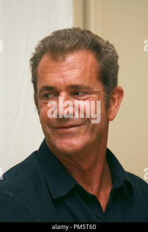 Mel Gibson 'le castor' Session de portrait, le 26 avril 2011. La reproduction par les tabloïds américains est absolument interdit. Référence #  30954 Fichier 058CCR pour un usage éditorial uniquement - Tous droits réservés Banque D'Images