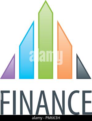 Logo Vector Finances Illustration de Vecteur