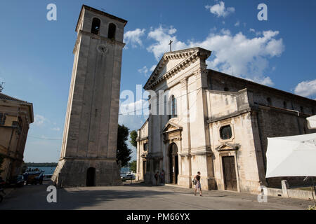 Pula, ville côtière située sur la péninsule d'Istrie, au nord de la côte Adriatique Croate, de l'Europe Banque D'Images