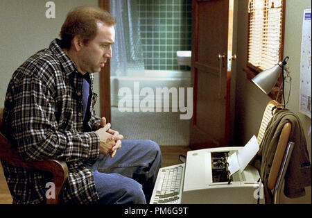 Photo du film / Publicité encore de 'l'Adaptation' Nicolas Cage © 2002 Columbia Pictures Banque D'Images