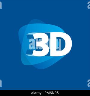 Logo vector stéréoscopie Illustration de Vecteur