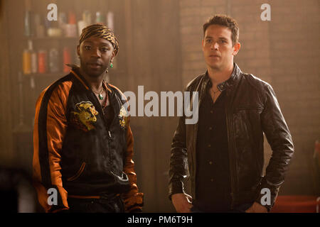 TRUE BLOOD épisode 40 (saison 4, épisode 4) : Nelsan Ellis, Kevin Alejandro. photo : John P. Johnson Banque D'Images