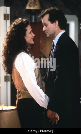 Photo du film de 'jour de la Marmotte' Bill Murray, Andie MacDowell © 1993 Columbia Crédit photo : Louis Goldman Banque D'Images