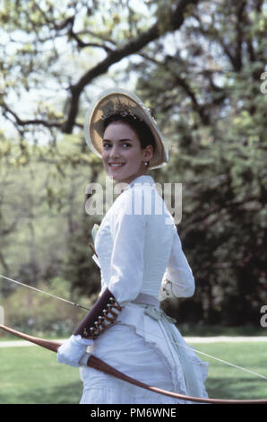Photo du film de 'l'âge d'Innocence' Winona Ryder © 1993 Columbia Crédit photo : Phillip Caruso Banque D'Images