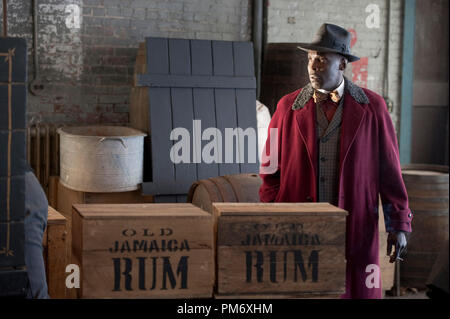 BOARDWALK EMPIRE episode 13 (saison 2, épisode 1) : Michael Kenneth Willliams. photo : B. Macall Polay Banque D'Images