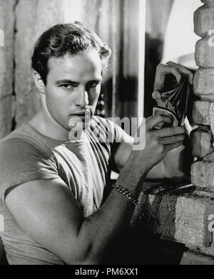 Marlon Brando, "Un tramway nommé désir" 1951 Warner Brothers référence #  31202 043THA Banque D'Images