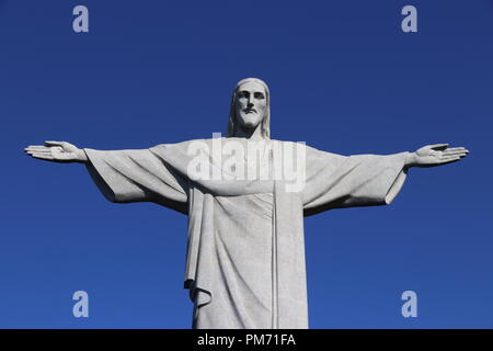 Le Christ Rédempteur - Rio de Janeiro Banque D'Images