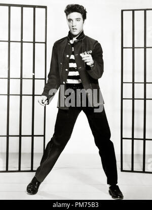 Elvis Presley Jailhouse Rock' 1957 'Fichier MGM référence #  30928 463THA Banque D'Images