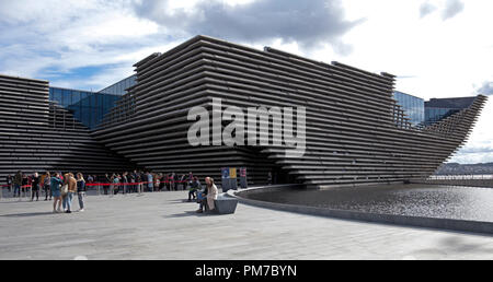 V&A, design museum, Dundee, Écosse, Royaume-Uni, Europe Banque D'Images