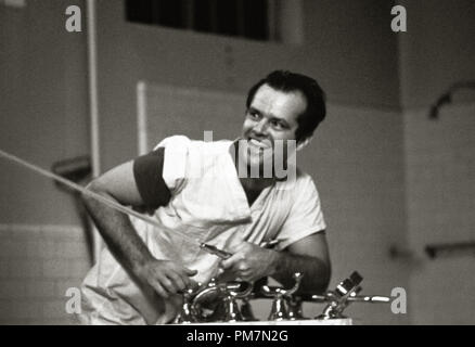 Jack Nicholson, "Vol au-dessus d'un nid de coucou' 1975 UA de référence de dossier 31202 636THA Banque D'Images