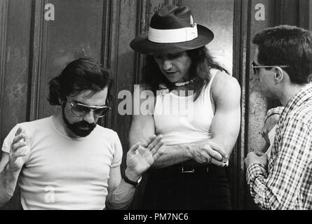 Publicité studio de photo du film "Taxi Driver' réalisateur Martin Scorsese, Harvey Keitel, Robert De Niro 1976 Colombie-Britannique référence #  31202 Fichier 846THA Banque D'Images