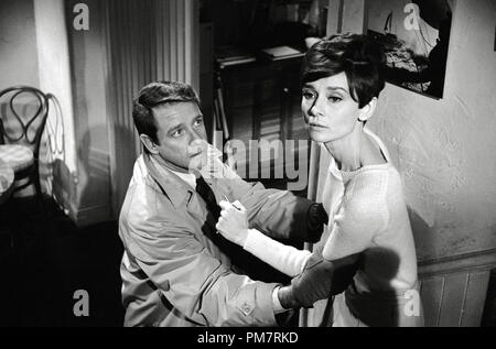 Richard Crenna et Audrey Hepburn, 'Attendre jusqu' 1967 Warner de référence de dossier 31386 397 THA Banque D'Images