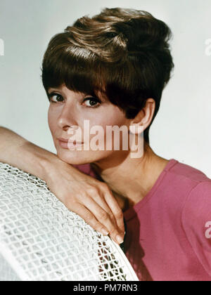 Audrey Hepburn, vers 1967. Référence de fichier #  31386 416 Banque D'Images