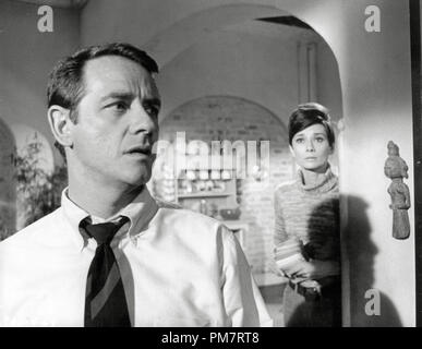 Richard Crenna et Audrey Hepburn, 'Attendre jusqu' 1967 Warner de référence de dossier 31386 450 Banque D'Images