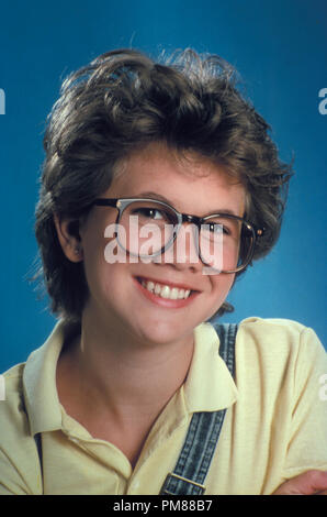 Publicité studio de 'encore des douleurs de croissance' Tracey Gold 1985 Banque D'Images