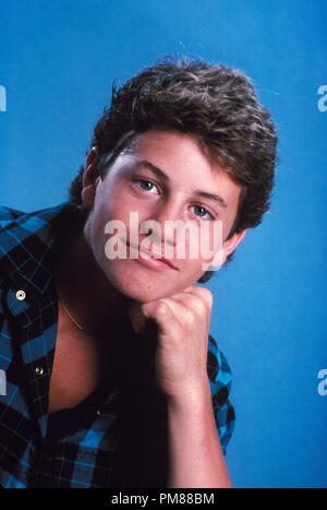 Publicité studio de 'encore des douleurs de croissance' Kirk Cameron 1985 Banque D'Images
