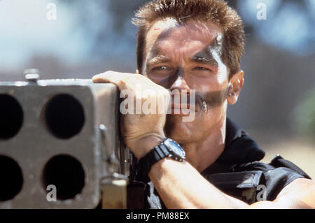 Publicité studio toujours d' Arnold Schwarznegger © 1985 Twentieth Century Fox Tous Droits Réservés #  de référence fichier 31703338THA pour un usage éditorial uniquement Banque D'Images