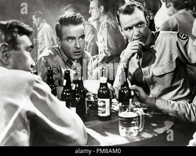 Frank Sinatra et Montgomery Clift 'eternity' d'ici à 1953 Colombie-Britannique Référence de fichier #  31780 818 Banque D'Images